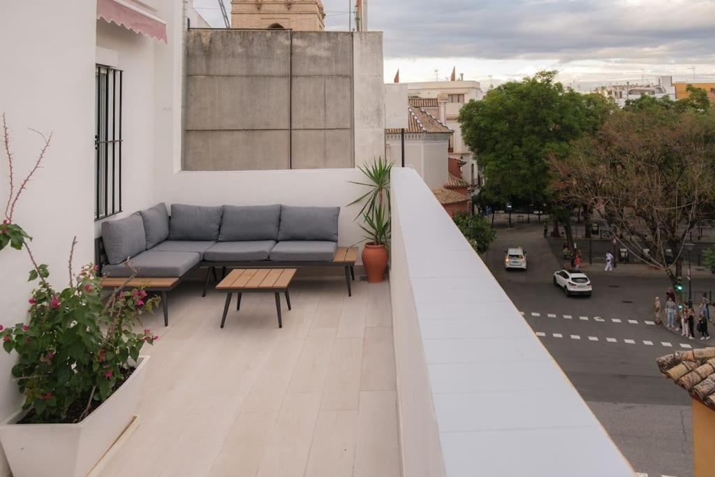 Апартаменты Atico Exclusivo Con Terraza En Santa Catalina Севилья Экстерьер фото